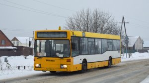 Автобус Mercedes-Benz O405N2 (АР 178 22). Покатушки по Барнаулу/Ride on the Mercedes-Benz O405N2 bus