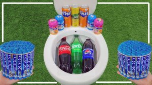 Мультики для детей и малышей. Эксперемент - Скибиди Туалет против Ментоса и сладких газировок