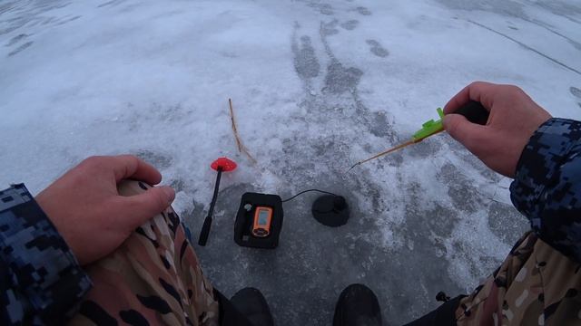 ОГРОМНАЯ ПЛОТВА НА БЕЗМОТЫЛКУ!!! Зимняя рыбалка на реке.