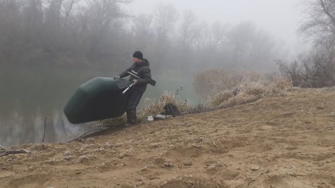 РЫБАЛКА В ТУМАН НА ПОПЛАВОК.ЛОВЛЯ РЫБЫ В ДЕКАБРЕ.РЫБАЛКА КАК В СКАЗКЕ.