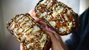 не нужно ПЛАТИТЬ КУЧУ ДЕНЕГ! Готовлю СУШИ БУРГЕР дома! Рецепт суши бургера  ПРАВИЛЬНЫЙ РИС для СУШИ