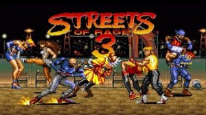 SEGA Mega Drive STREETS OF RAGE 3