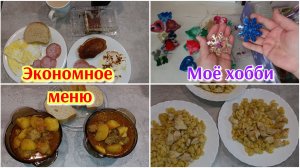 Экономное меню 🍽️ Моё хобби ❄️ Новогодний вайб 🎄❄️ Будни домохозяйки 💃