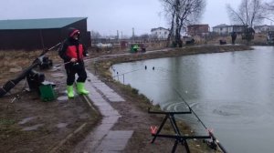 поимка форели на фидер