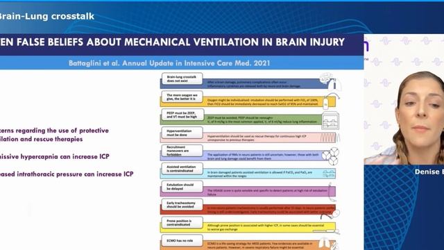 Brain-Lung crosstalk by Denise Battaglini 2025
