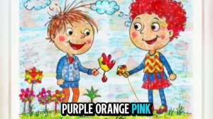 Colors детская песня на английском языке про цвета