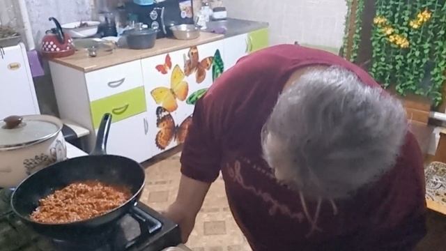 Готовлю вкусный суп харчо! Опять панкейки!