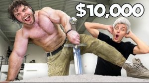 Кто Первый Вытащит МЕЧ из Камня Получит 10,000$ - Челлендж ! А4