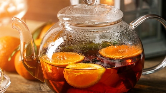 Рецепт апельсинового чая который понравится всем 🍊🍵