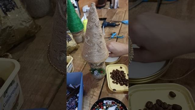 Ëлочки Новогодний мастер класс. Новогодний декор. Новый год. Ëлочки своими руками