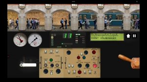 катаюсь в симулятор Ленинградского метро 2Д часть 3