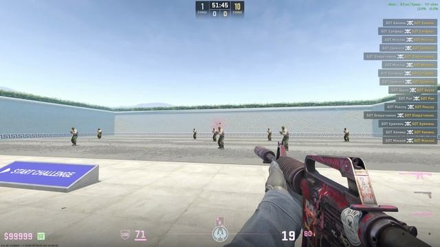 играю в кс2 тренируюсь