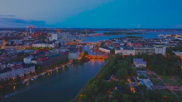 Хельсинки. HD Видео.