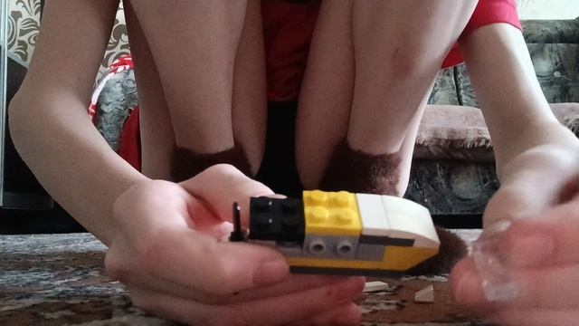 лодка из лего