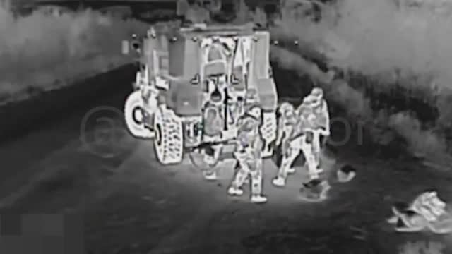 Дроноводы отряда «Пламя» сожгли бронетранспортер «International MaххPro»