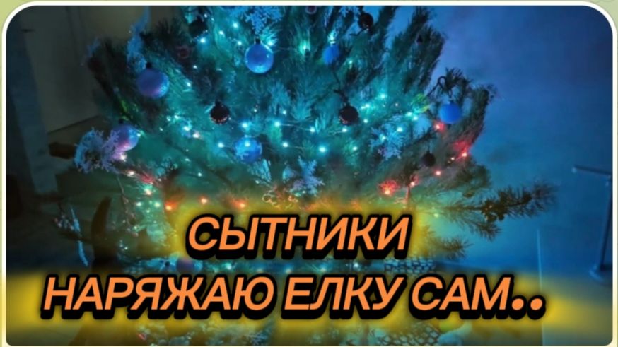 САМВЕЛ АДАМЯН, СЫТНИКИ, НАРЯЖАЮ ЕЛКУ САМ..