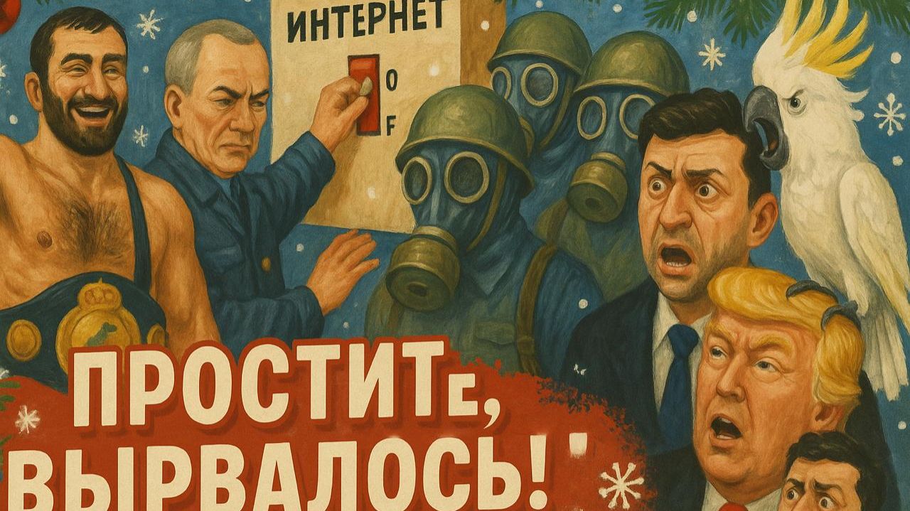 13.12.25 | "Простите, вырвалось!" №308| Отключение интернета в Ленобласти, Трамп недоволен Зеленским