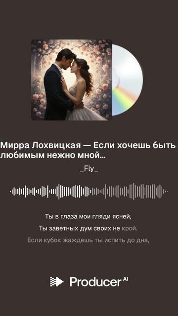 Мирра Лохвицкая —  Если хочешь быть любимым нежно мной…