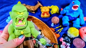 АСМР сквишей 😍 Таба лапки 🐾 режу СКВИШИ и антистрессы 🥰 звуки АСМР сквишей 😍