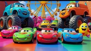 МУЛЬТИКИ ПРО МАШИНКИ 🚗  МОЛНИЯ МАКВИН И ЕГО КОМАНДА ЕДУТ НА ЧЕМПИОНАТ 🏆🏆🏆