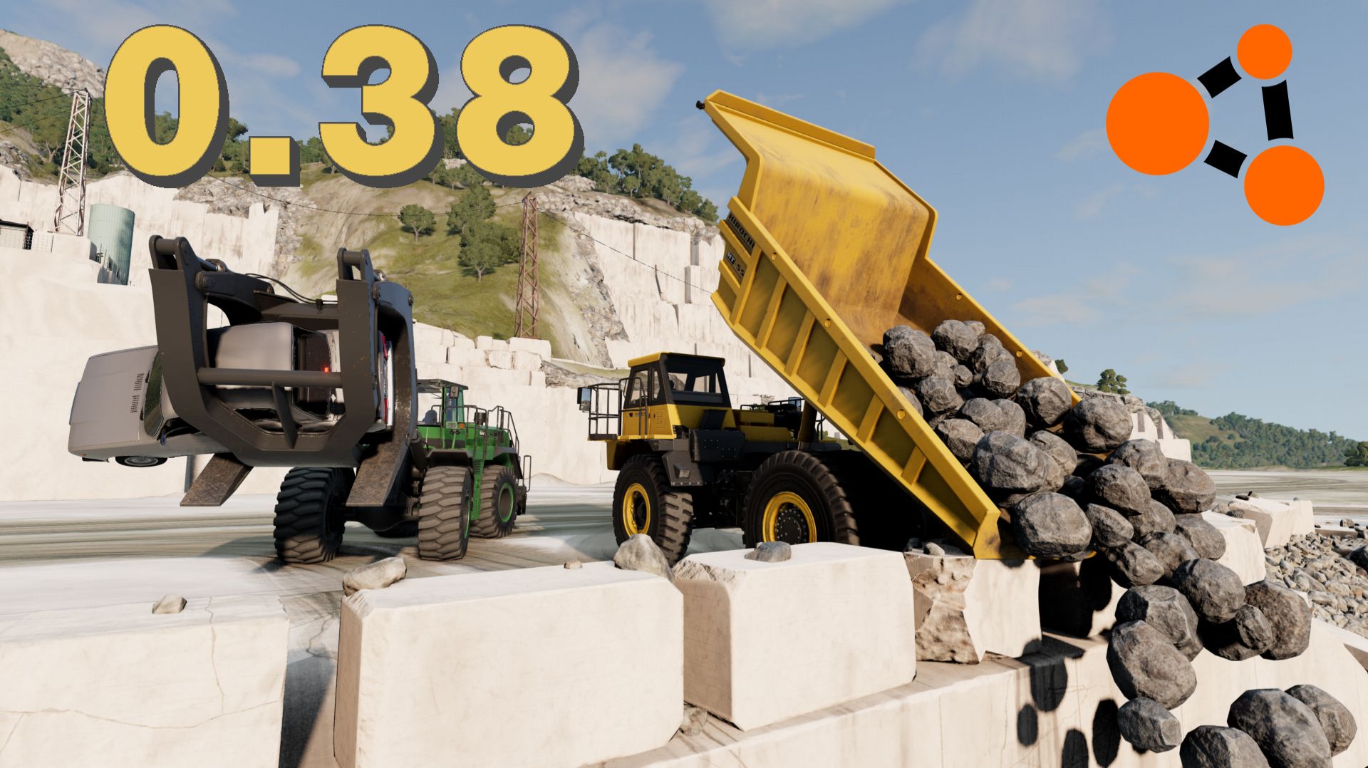 ДОБАВИЛИ БЕЛАЗ И КАРЬЕР / Обновление 0.38 в BeamNG.Drive