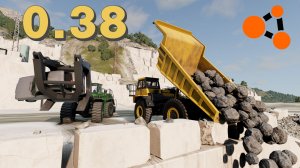 ДОБАВИЛИ БЕЛАЗ И КАРЬЕР / Обновление 0.38 в BeamNG.Drive