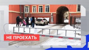 Жители Большой Покровской не пропускают тяжёлую строительную технику через свои дворы