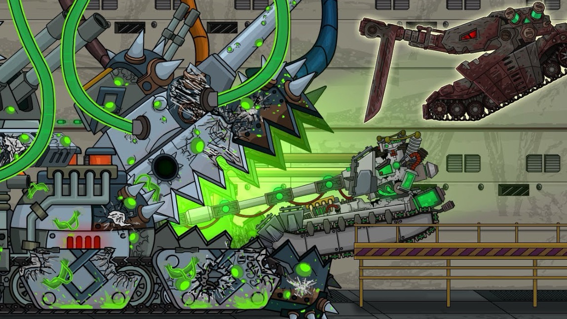 Токсикус требует жертв для КВ-54 - Мультики про танки