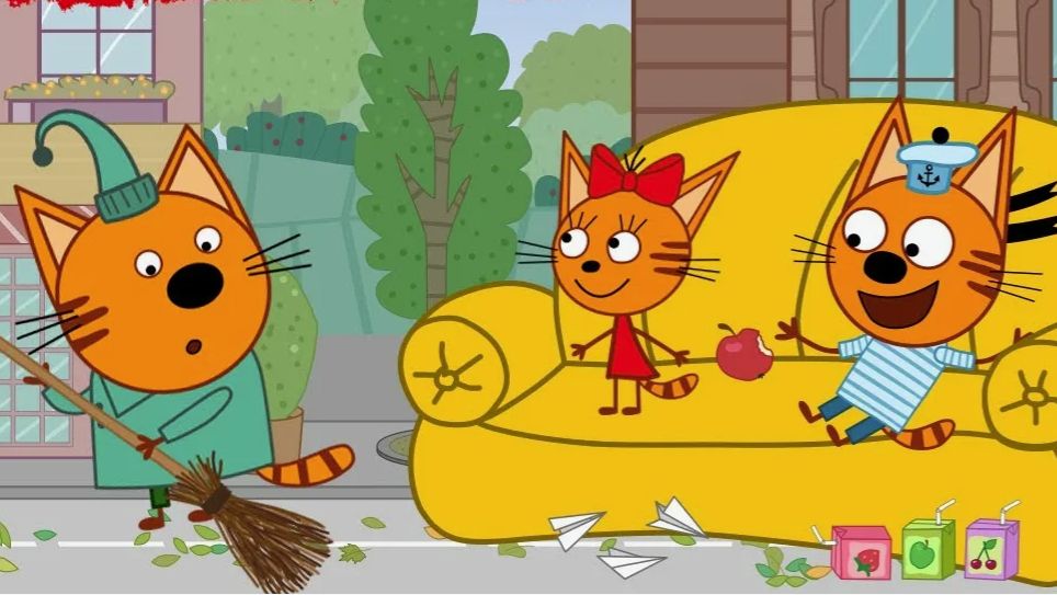 ТРИ КОТА - СБОРНИК МУЛЬТИКОВ ТРИ КОТА - ТРИ КОТА ДЛЯ ДЕТЕЙ МУЛЬТИКИ