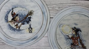 ВЫШИВАЛЬНЫЕ ЗАРИСОВКИ 19- 2025 /ФИНИШ/ ПОКУПКИ/ процессы вышивки/ вышивка крестиком