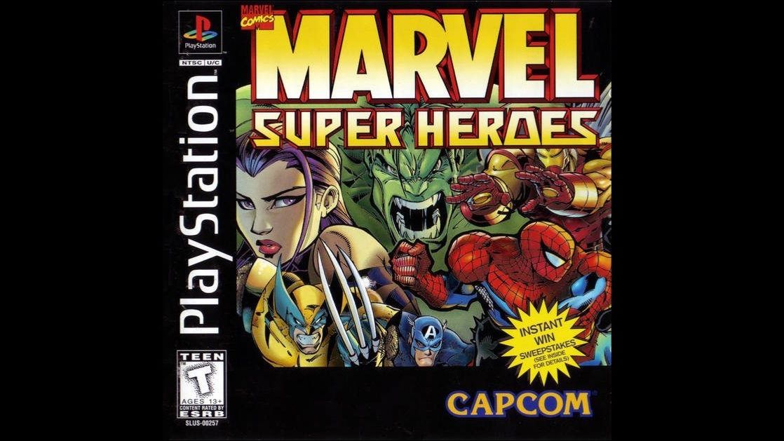 Marvel Super Heroes (PlayStation 1) Arcade mode