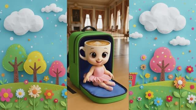 🚢🤫 СЕКРЕТНАЯ СУМКА ПАПЫ День, когда Капучина Балерина СЛУЧАЙНО ОЧУТИЛАСЬ НА КОРАБЛЕ! 🎭