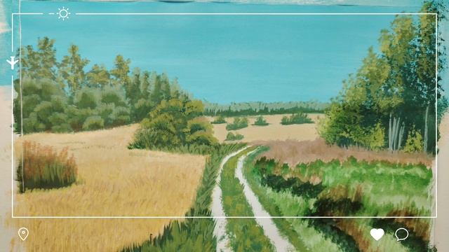 Выставка картин собственного написания 13.12.2025