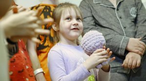 Праздник «Новогодняя искорка» прошел в стационаре НИКИ детства