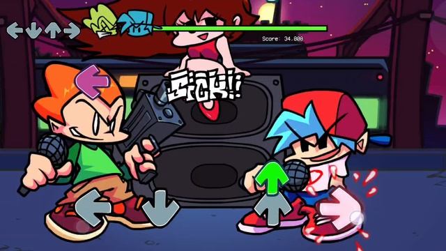 Funky night.3 песня, режим normal.