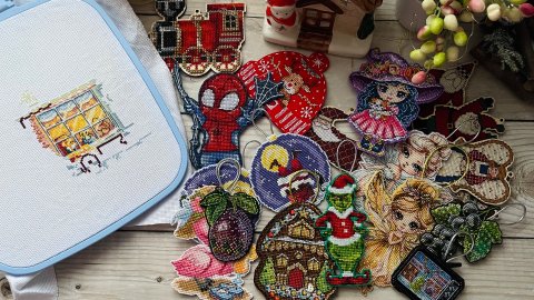 24. Посылка от Волшебного Края! Финиши, оформление новогодних игрушек