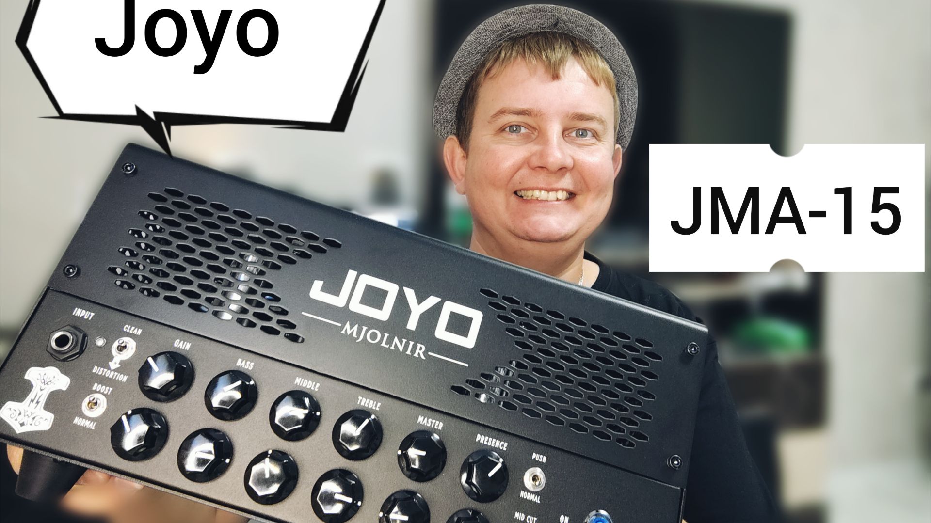 JOYO JMA 15 \ МОЛОТ ТОРА \ ЛАМПОВЫЙ MJOLNIR