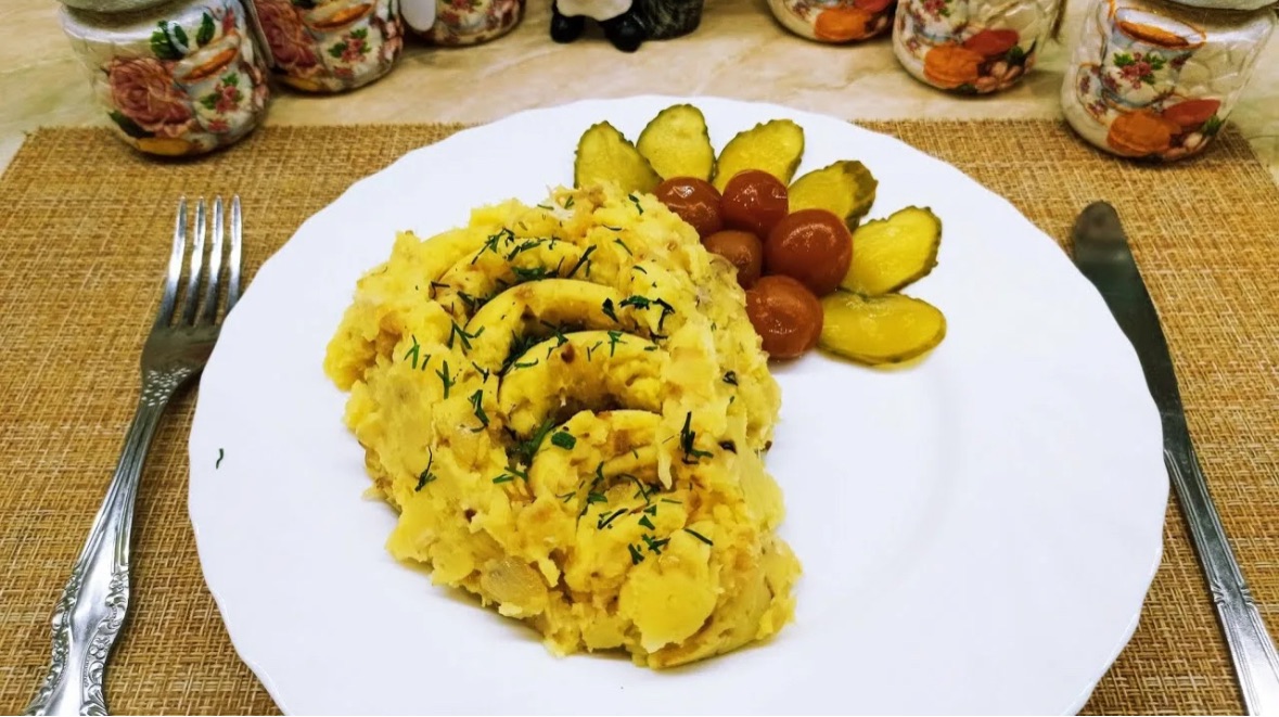 Ужин за 30 минут. Что же приготовить? Картофельное пюре с варёной курочкой.