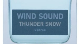 BROCARD Wind Sound Thunder Snow. Морской приятный, но не стойкий аромат.