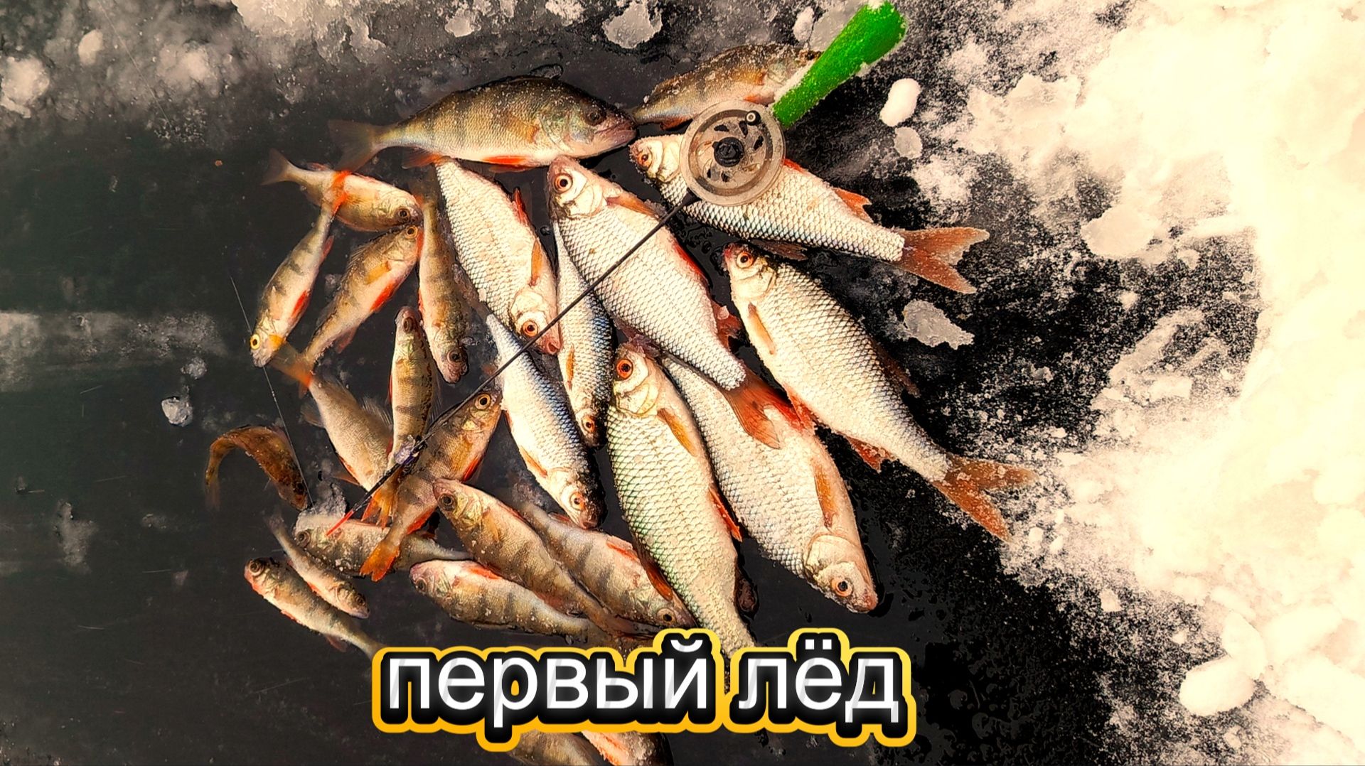 НАКОНЕЦ-ТО И У НАС ПЕРВЫЙ ЛЁД)