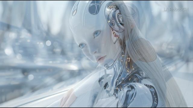 Beautiful Humanoid Androids Girls - Year 3500 - Sci-Fi - Future