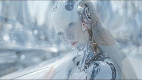 Beautiful Humanoid Androids Girls - Year 3500 - Sci-Fi - Future