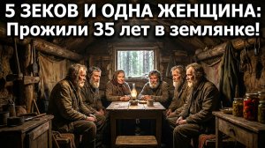 35 ЛЕТ в землянке! 5 ЗЕКОВ и ОДНА ЖЕНЩИНА: Что НАШЛИ геологи? (ты НЕ поверишь!)