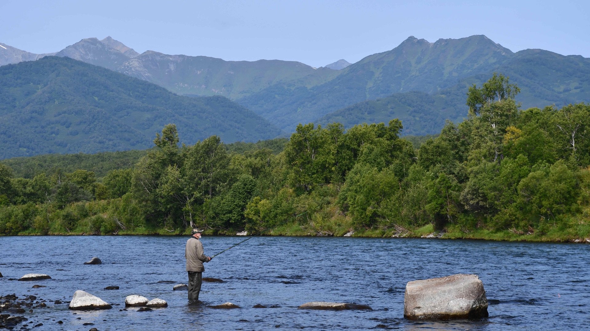 Камчатка. Сплав на рафтах по реке Быстрая