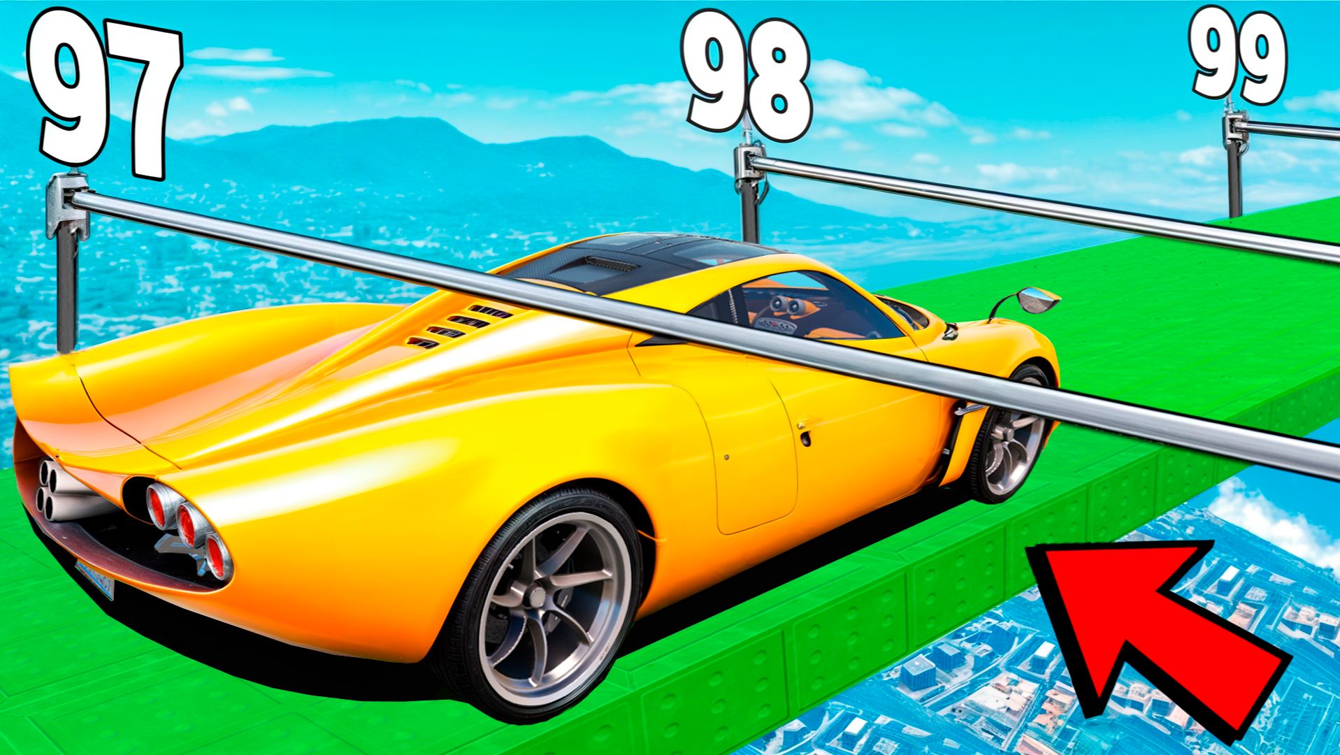 Как далеко проедет ЧИТ ТАЧКА в ГТА 5 Моды? Узко низко в GTA 5! Обзор мода в GTA 5