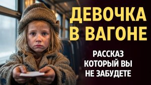 «ДЕВОЧКА В ВАГОНЕ». Я плакала когда читала эту историю... Рассказ, который вы запомните. И