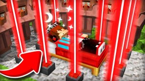 КТО ЗАКРЫЛ МЕНЯ В ЛАЗЕРНОЙ ЛОВУШКЕ ПОКА Я СПАЛ В МАЙНКРАФТ | Компот Minecraft