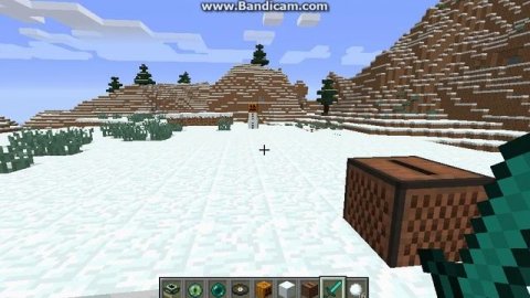 ЗИМА В МАЙНЕ!ВЗРЫВНОЙ КРИПЕР!