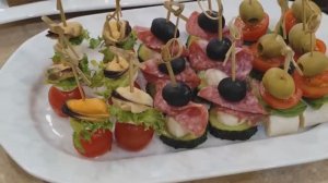 🎄Новогоднее канапе на стол.