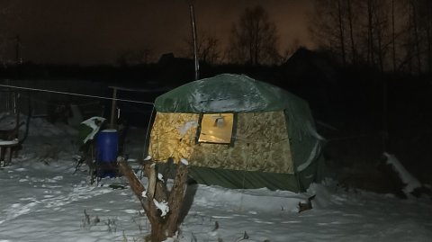 Мобиба.МБ-18СП+КЦ-4, в -10С°..